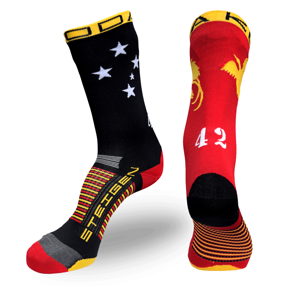 Kokoda 42 Edition Running Socks ¾ Length
