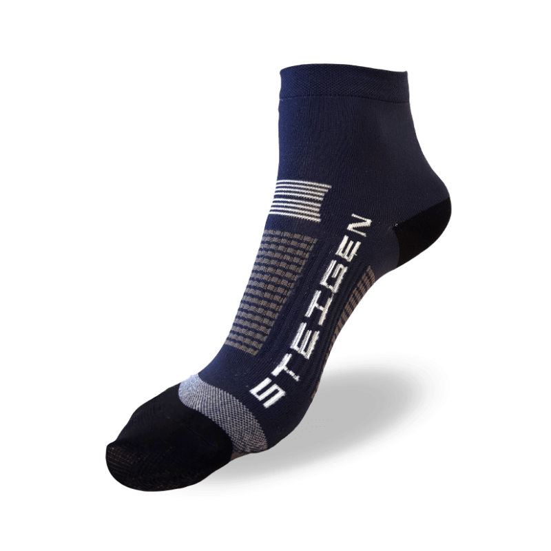 Kids School Navy Socks ¼ Length