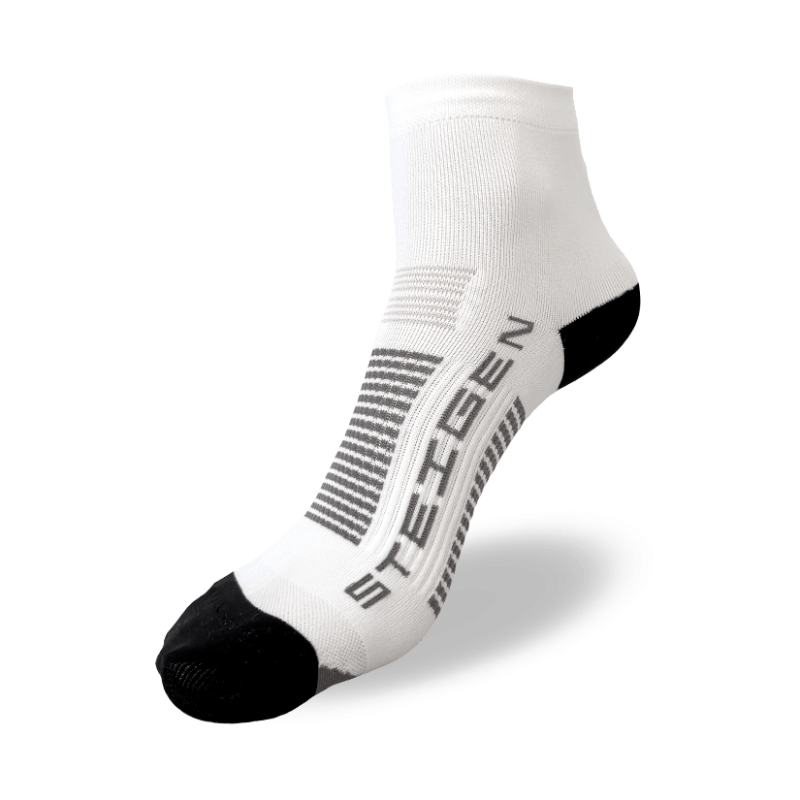 Kids School White Socks ¼ Length